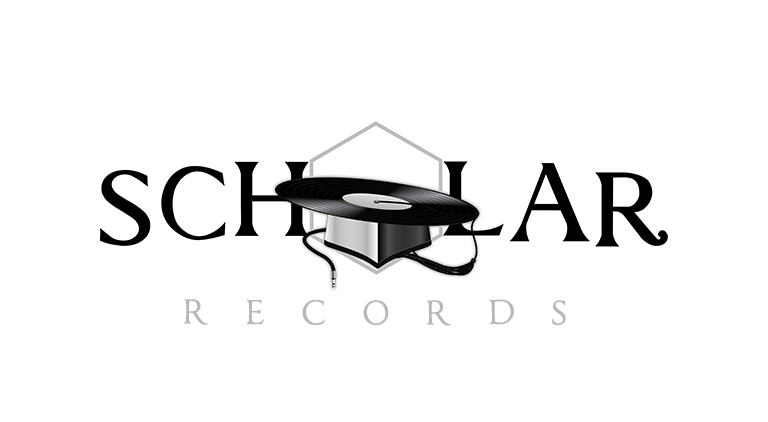 Scholar Records - Logo - Arctic Wolf Design