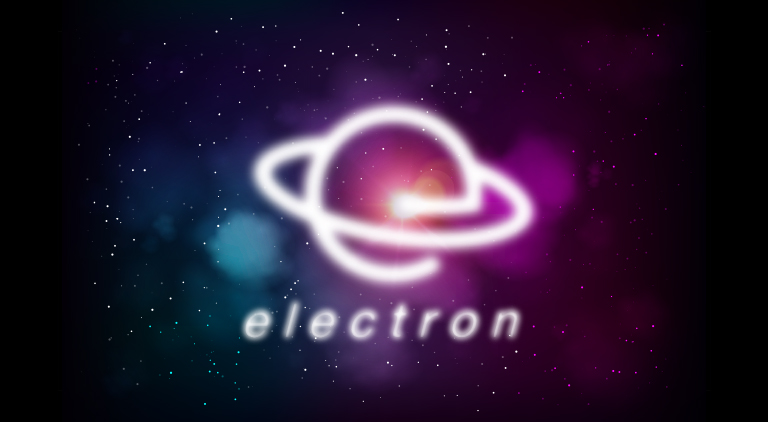 Electron - Logo - Arctic Wolf Design